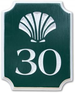 Traditional Shell Address Signs